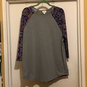 Lularoe 3/4 sleeve shirt